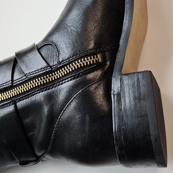 MICHAEL Michael Kors Bryce Tall Boot, Black Leather, Size 6M - Picture 5 of 13